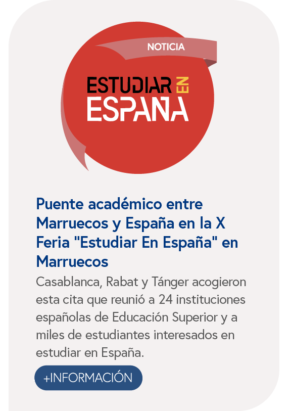 Puente académico entre Marruecos y España en la X Feria “Estudiar En España” en Marruecos