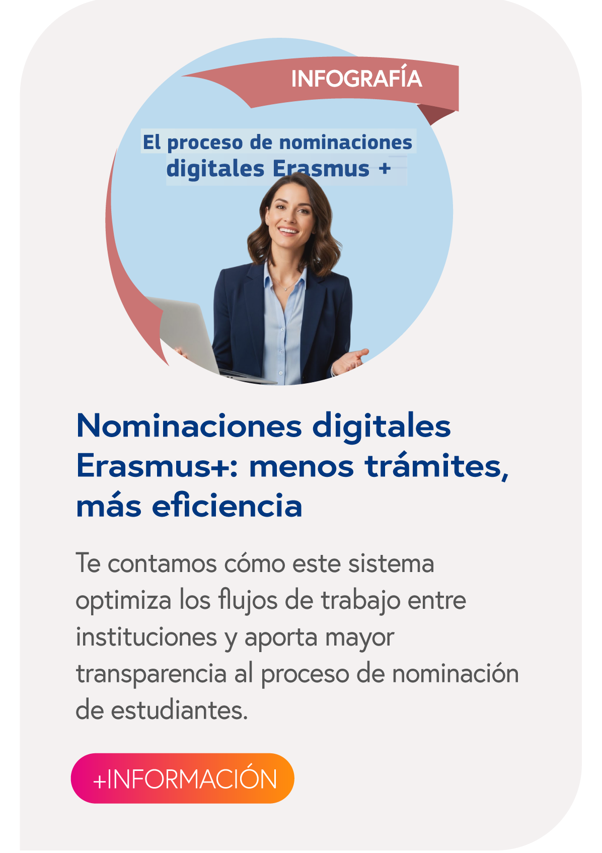 Nominaciones digitales Erasmus+: menos trámites, más eficiencia