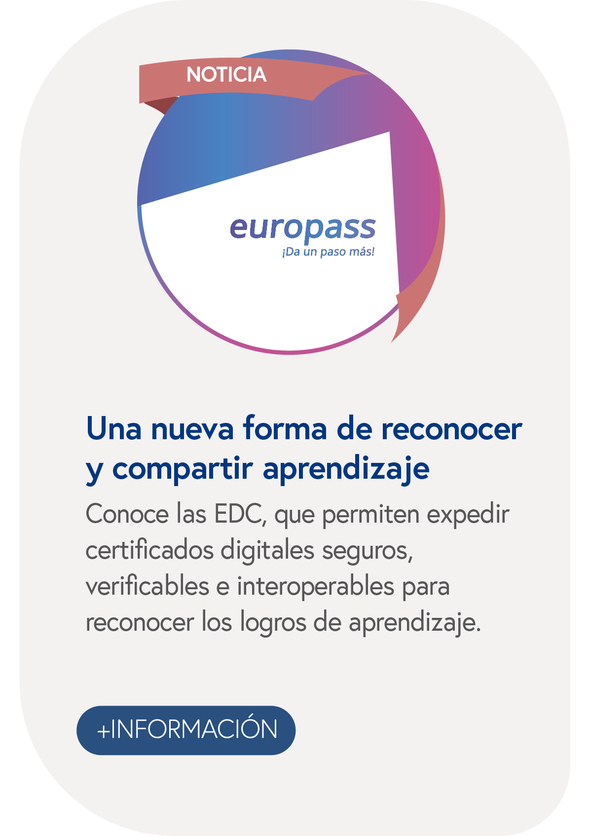 Una nueva forma de reconocer y compartir aprendizaje 