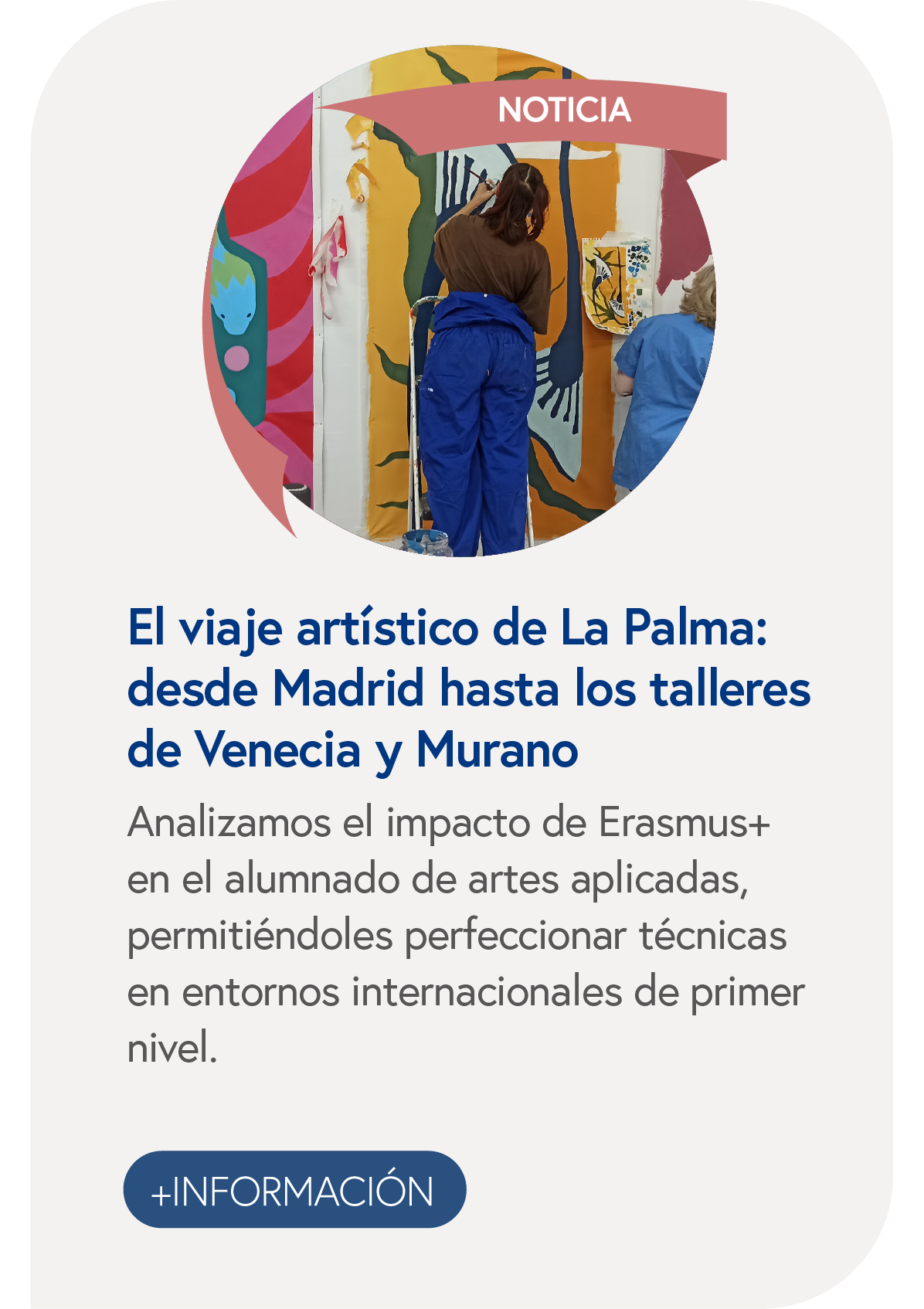 El viaje artístico de La Palma: desde Madrid hasta los talleres de Venecia y Murano