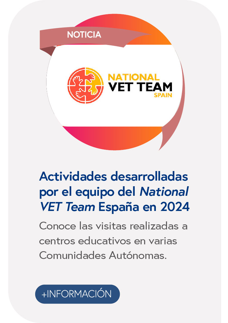 Conoce las visitas de contacto realizadas en 2024 del National VET Team