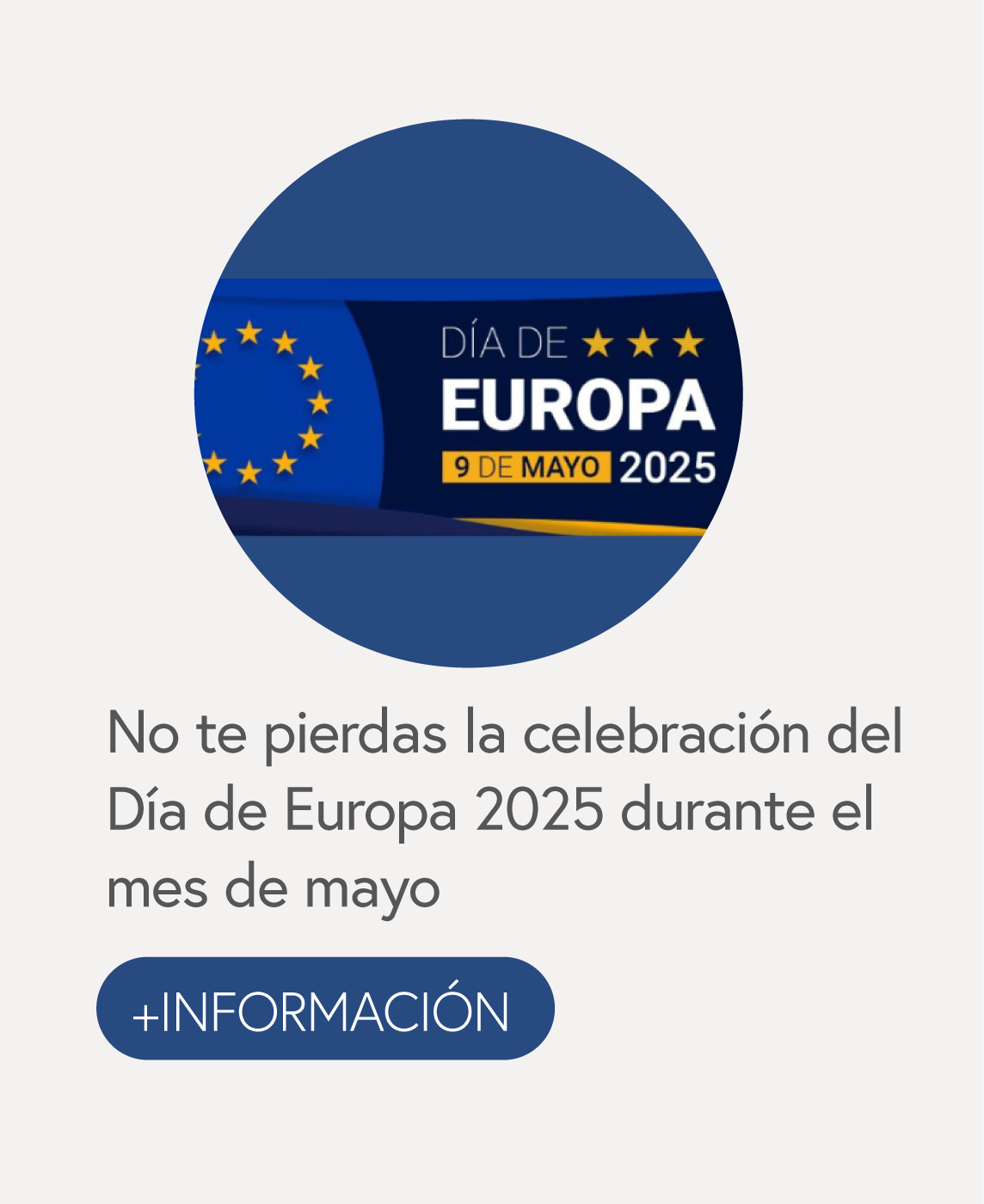 No te pierdas la celebración del Día de Europa 2025 durante el mes de mayo