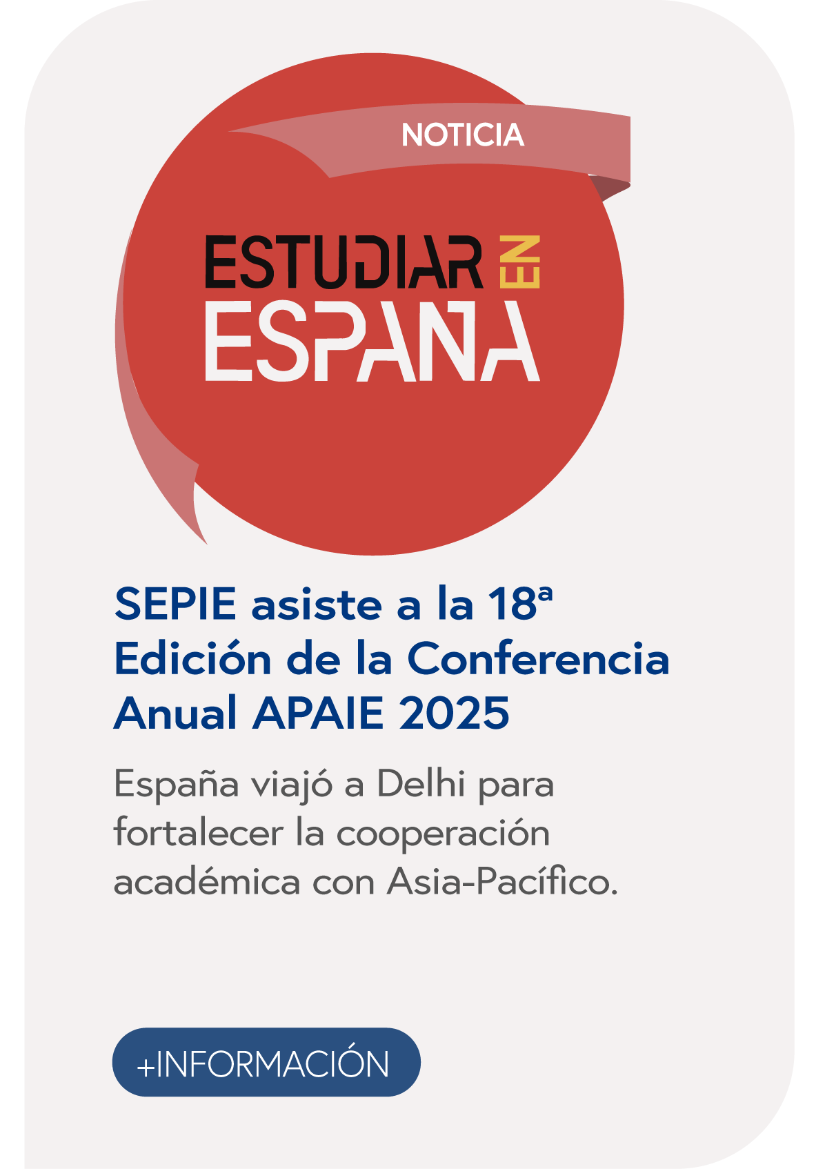España viajó a Delhi para fortalecer la cooperación académica con Asia-Pacífico.