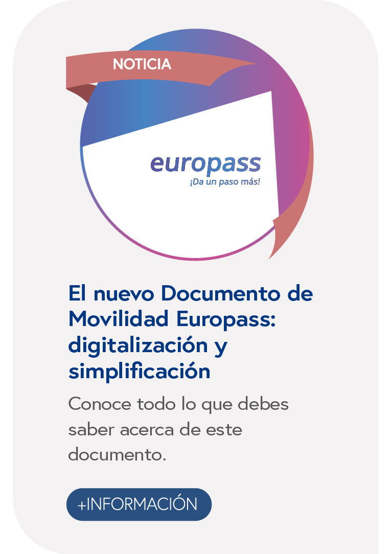 El nuevo Documento de Movilidad Europass: digitalización y simplificación