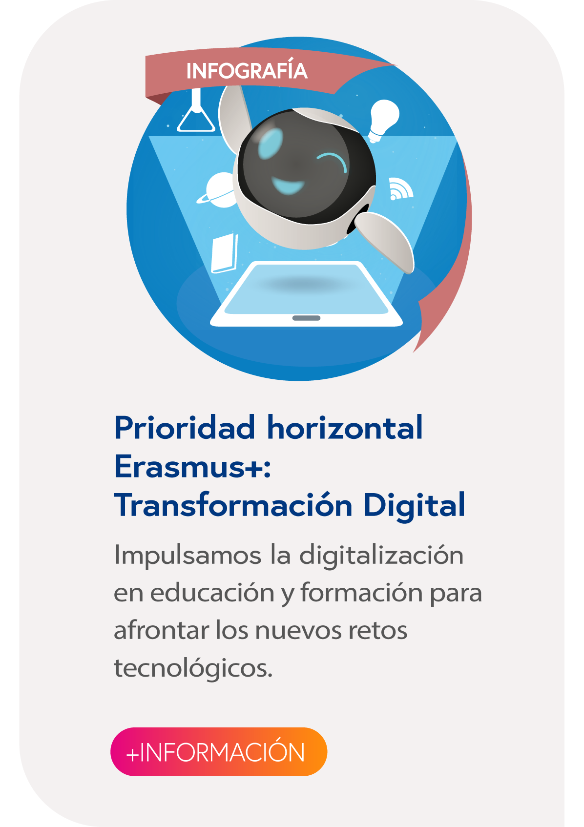 Prioridad horizontal Erasmus+: Transformación Digital