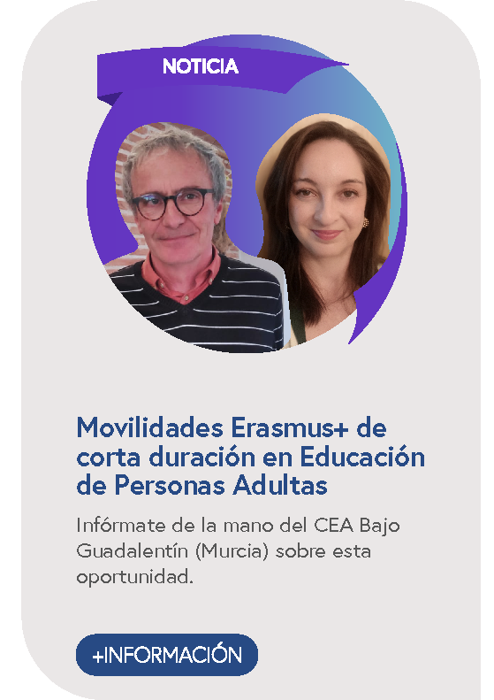 Movilidades Erasmus+ de corta duración en Educación de Personas Adultas