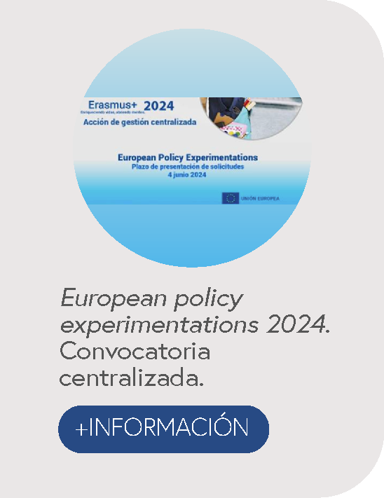 European policy experimentations 2024. Convocatoria centralizada.