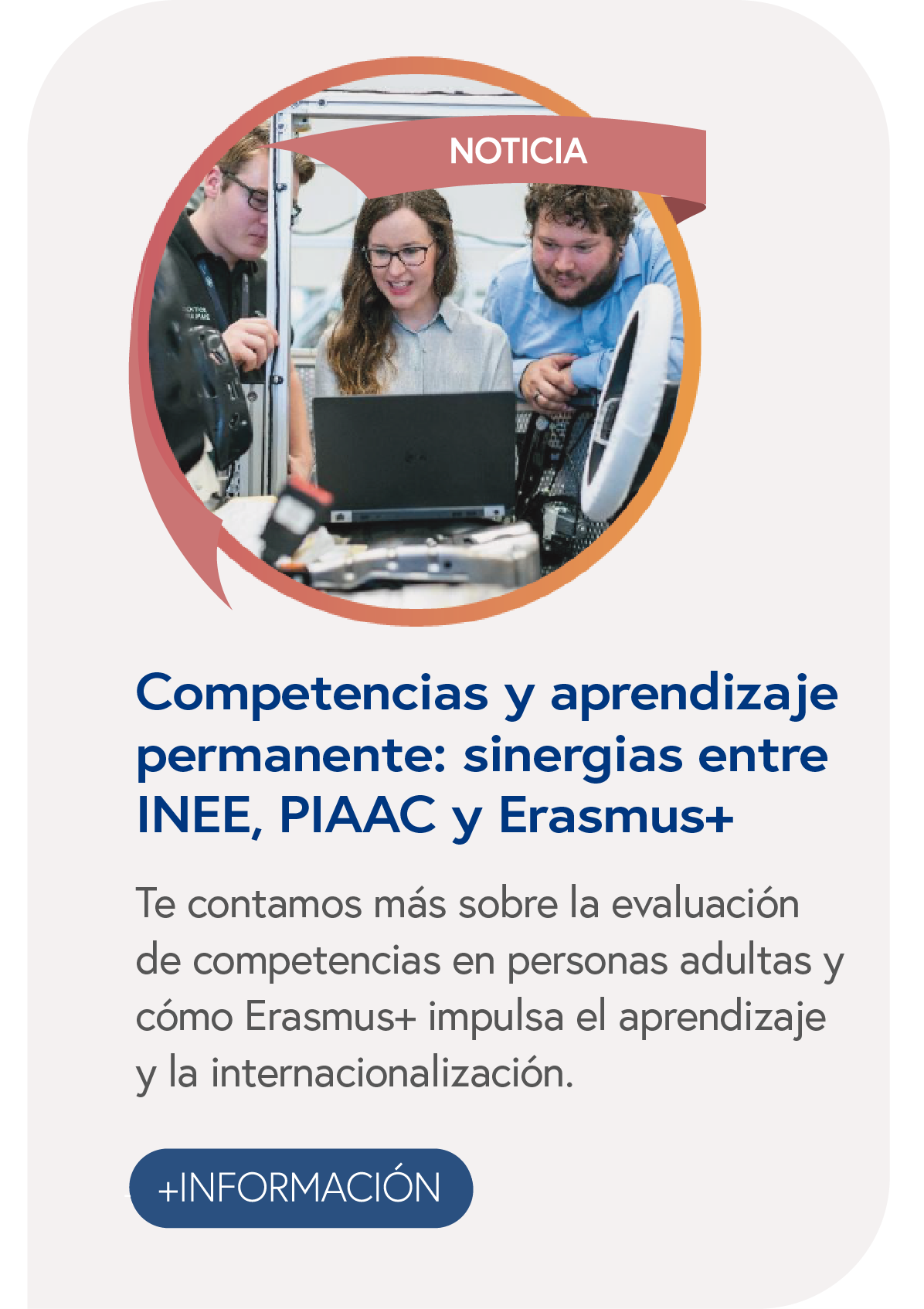 Competencias y aprendizaje permanente: sinergias entre INEE, PIAAC y Erasmus+