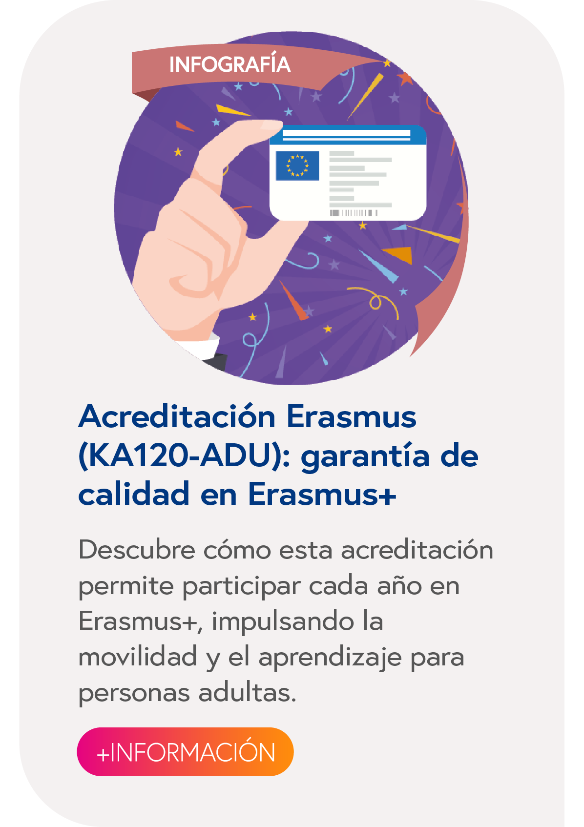 Acreditación Erasmus (KA120-ADU): garantía de calidad en Erasmus+