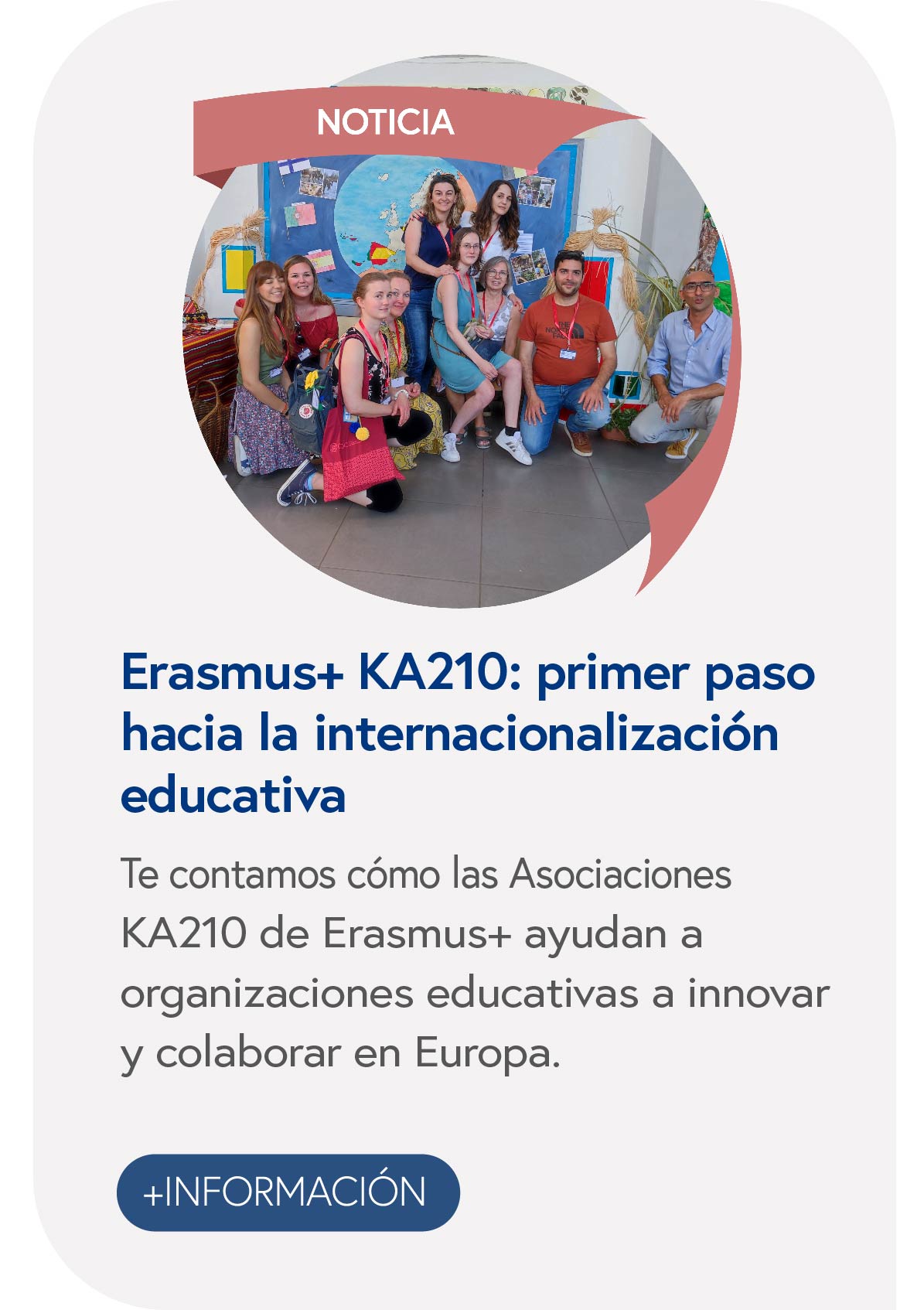 Erasmus+ KA210: primer paso hacia la internacionalización educativa