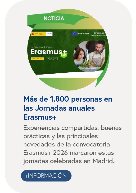 Más de 1.800 personas en las Jornadas anuales Erasmus+